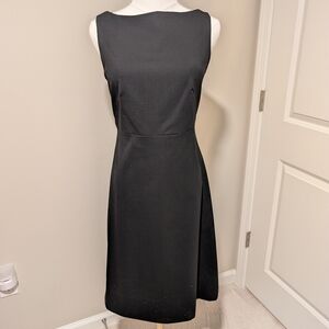 Banana Republic Classic Black Midi Dress